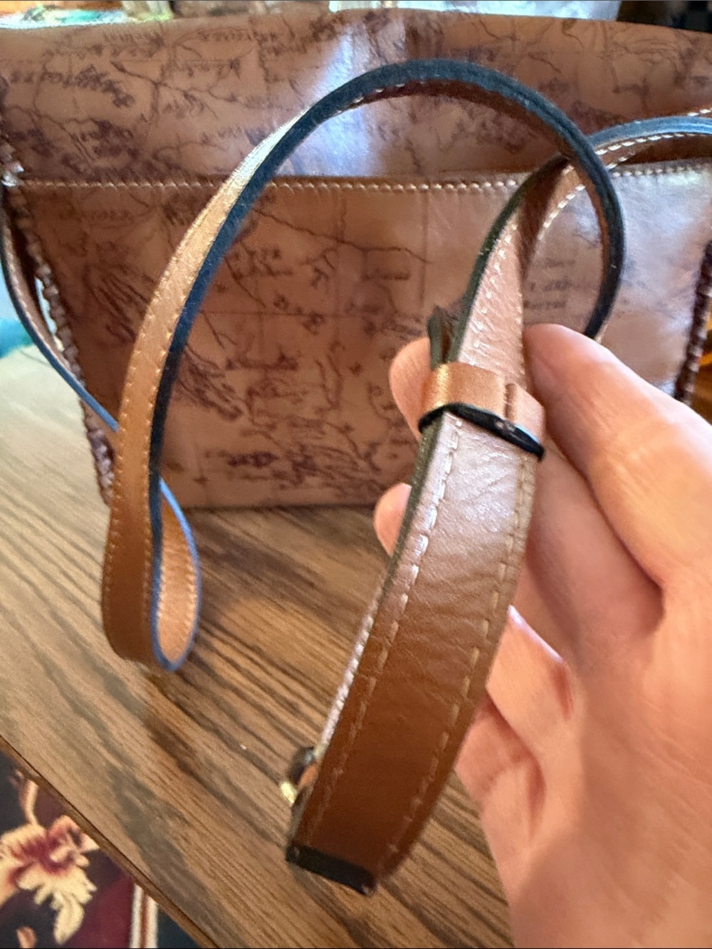 Patricia Nash Sarola Leather crossbody bag - Picture 8 of 15